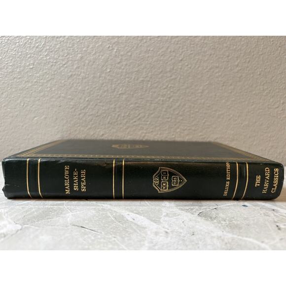 The Harvard Classics Marlowe Shakespeare Deluxe Edition 1969 62nd Printing - Picture 8 of 8